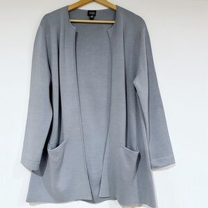 Eileen Fisher Cardigan Silk Blend 
Sweater Women's sz Medium Powder Blue